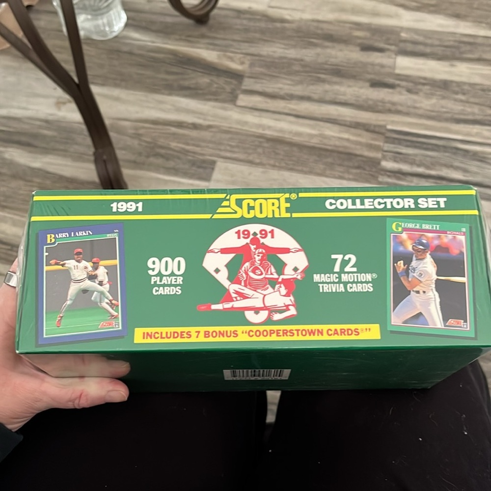 1991 SCORE BASEBALL CARDS COLLECTOR SET 900 PLAYER CARDS 72 MAGIC MOTION CARDS - Picture 2 of 5